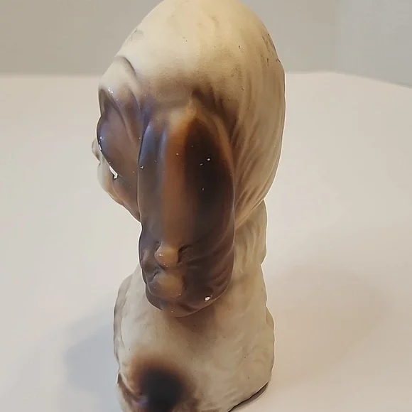 VINTAGE COCKER SPANIEL FIGURINE, DOG, PUPPY BIG SAD EYES, JAPAN - Picture 3 of 5